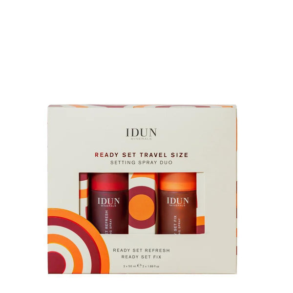 Idun Minerals Setting Spray Travel Size Duo 2 x 50ml