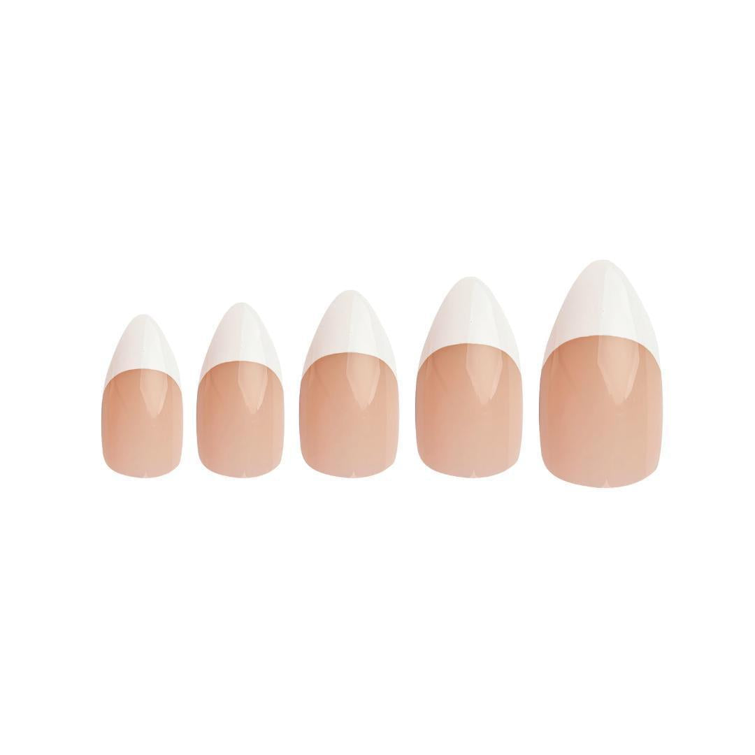 Invogue Classic French Oval Nails 24stk