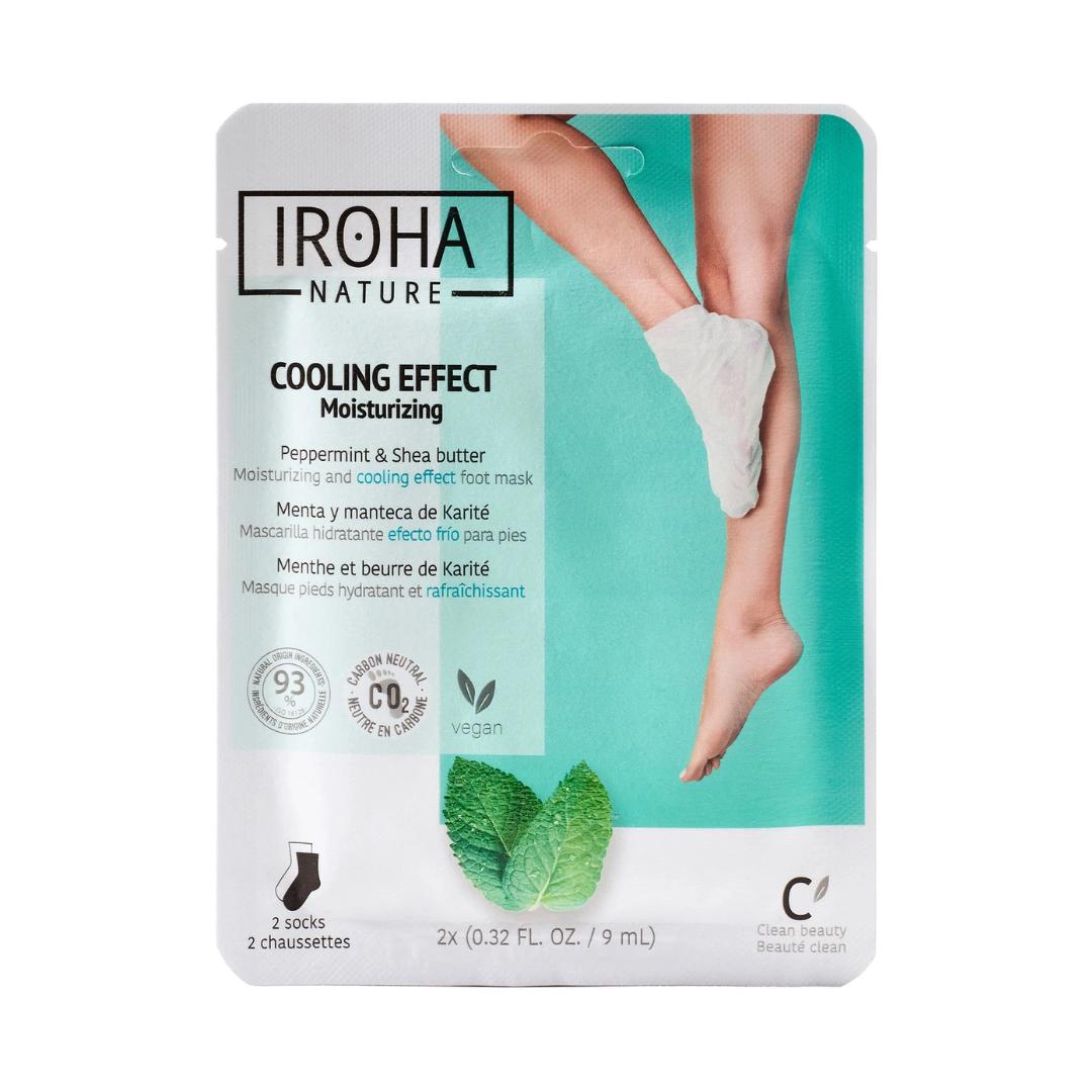 Iroha Nature Cooling Effect Peppermint Foot Mask