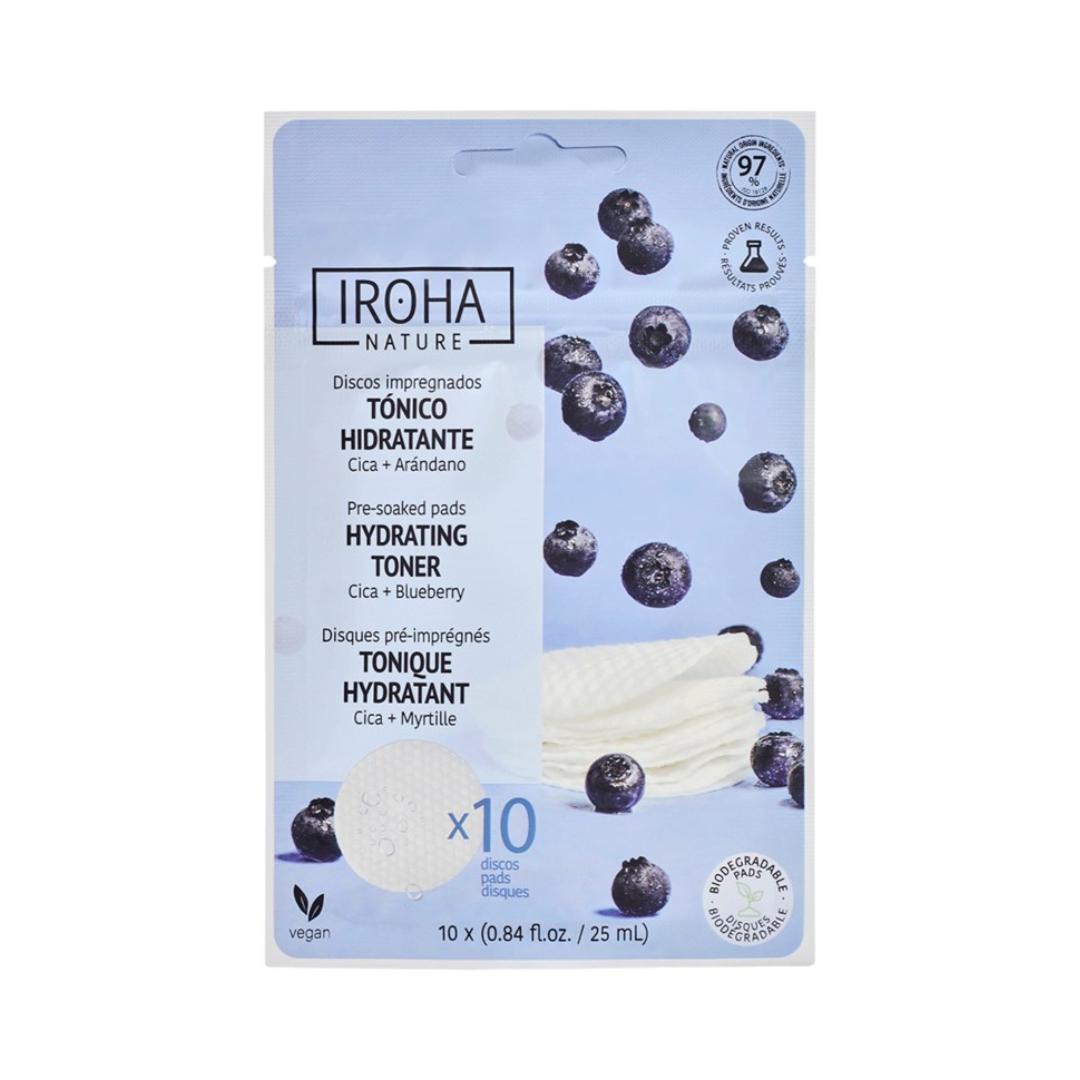 Iroha Nature Exfoliating Toner Pads Blueberry