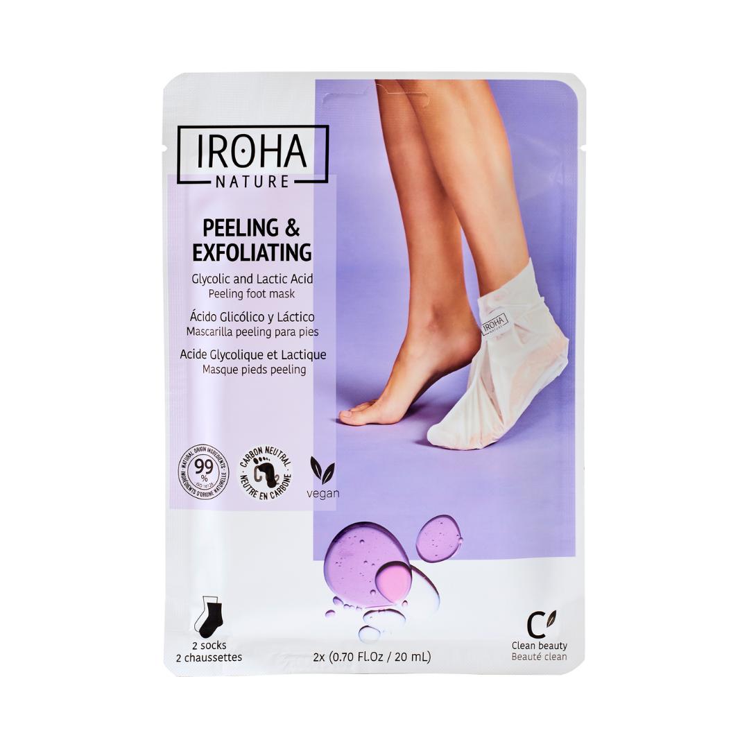 Iroha Nature Exfoliation Lavender Foot Mask