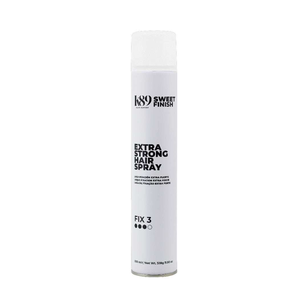 K89 Sweet Finish Extra Strong Hairspray 500ml