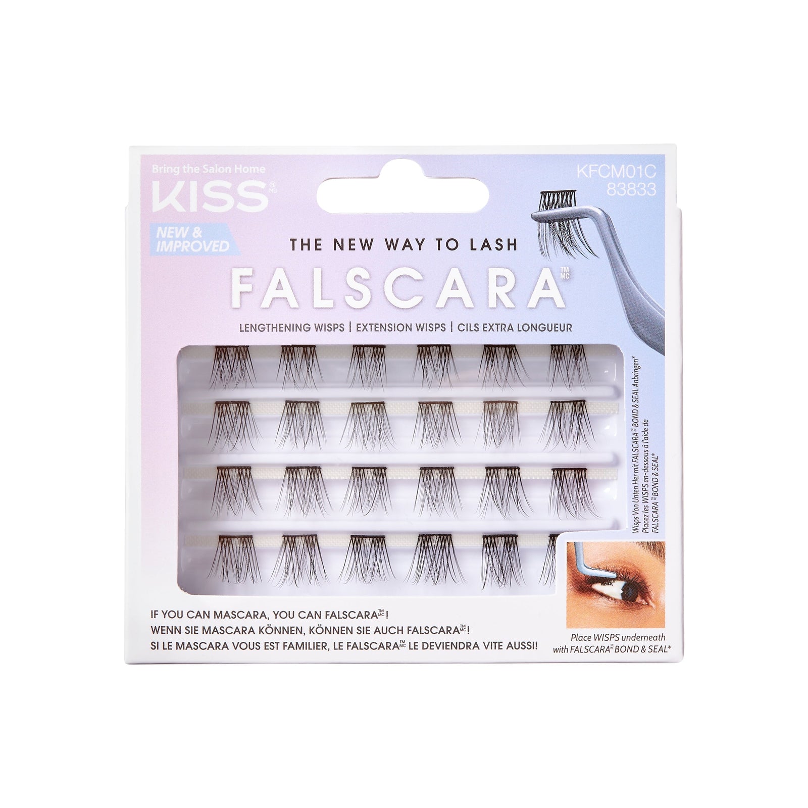 Kiss Falscara Eyelash Wisp Multi 01