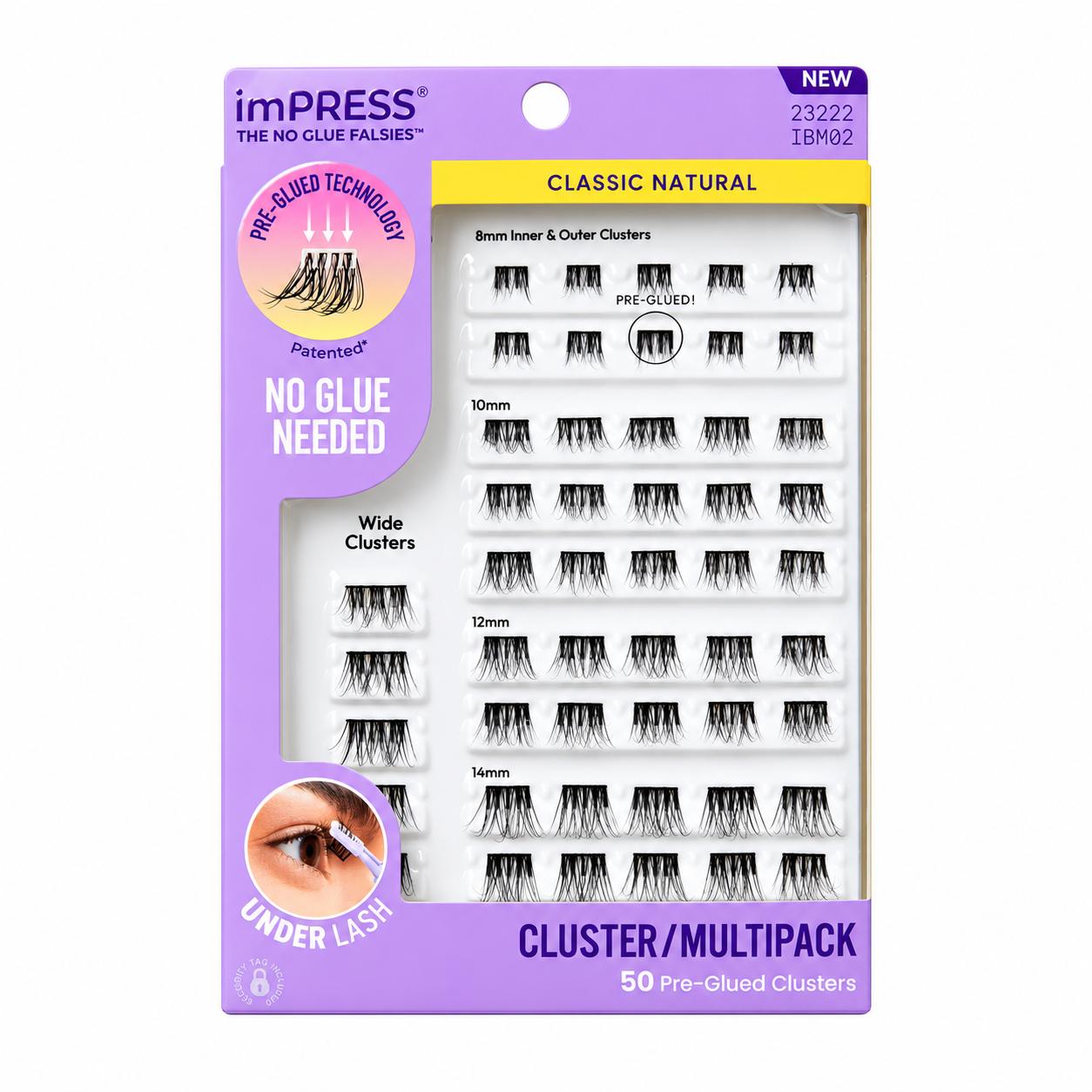 Kiss Impress Cluster Classic Natural