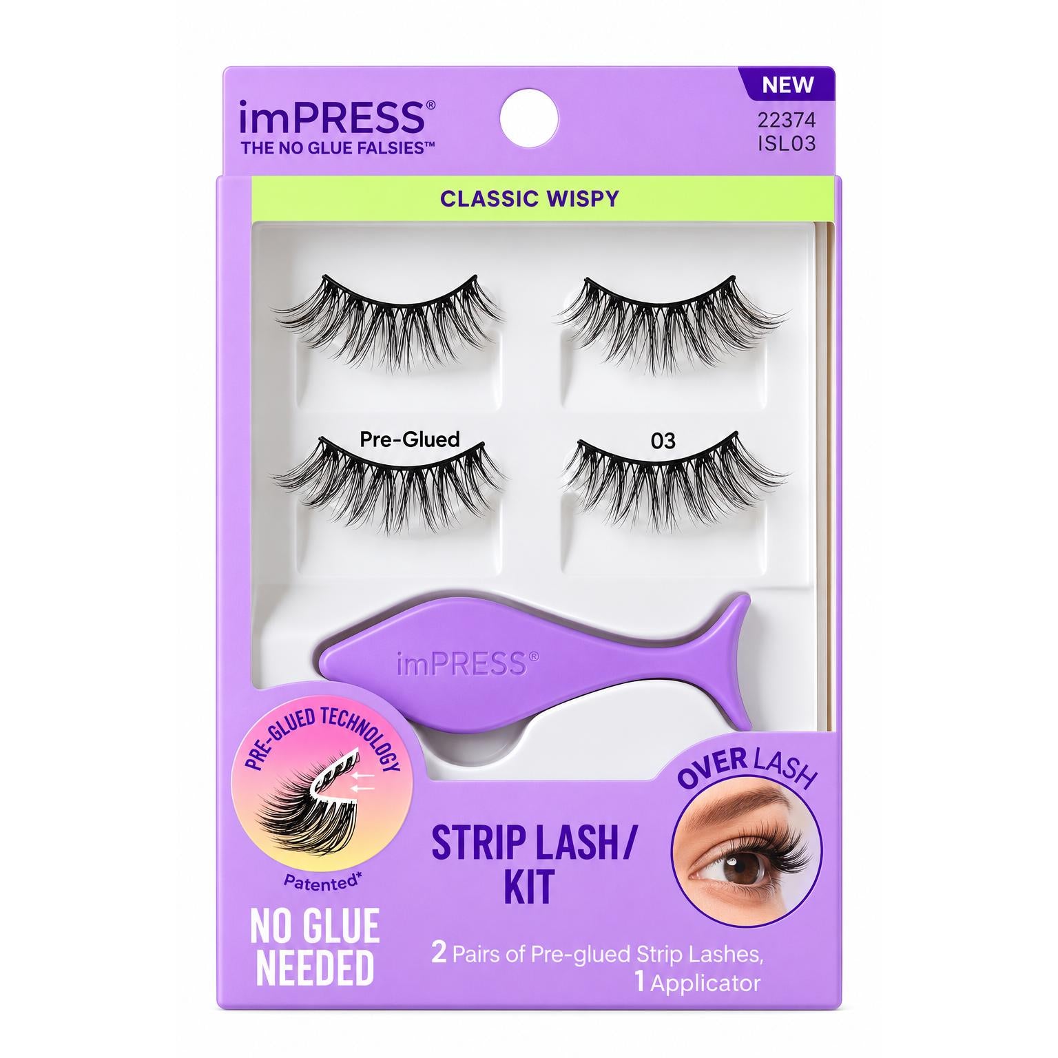 Kiss Impress Strip Lash Classic Wispy