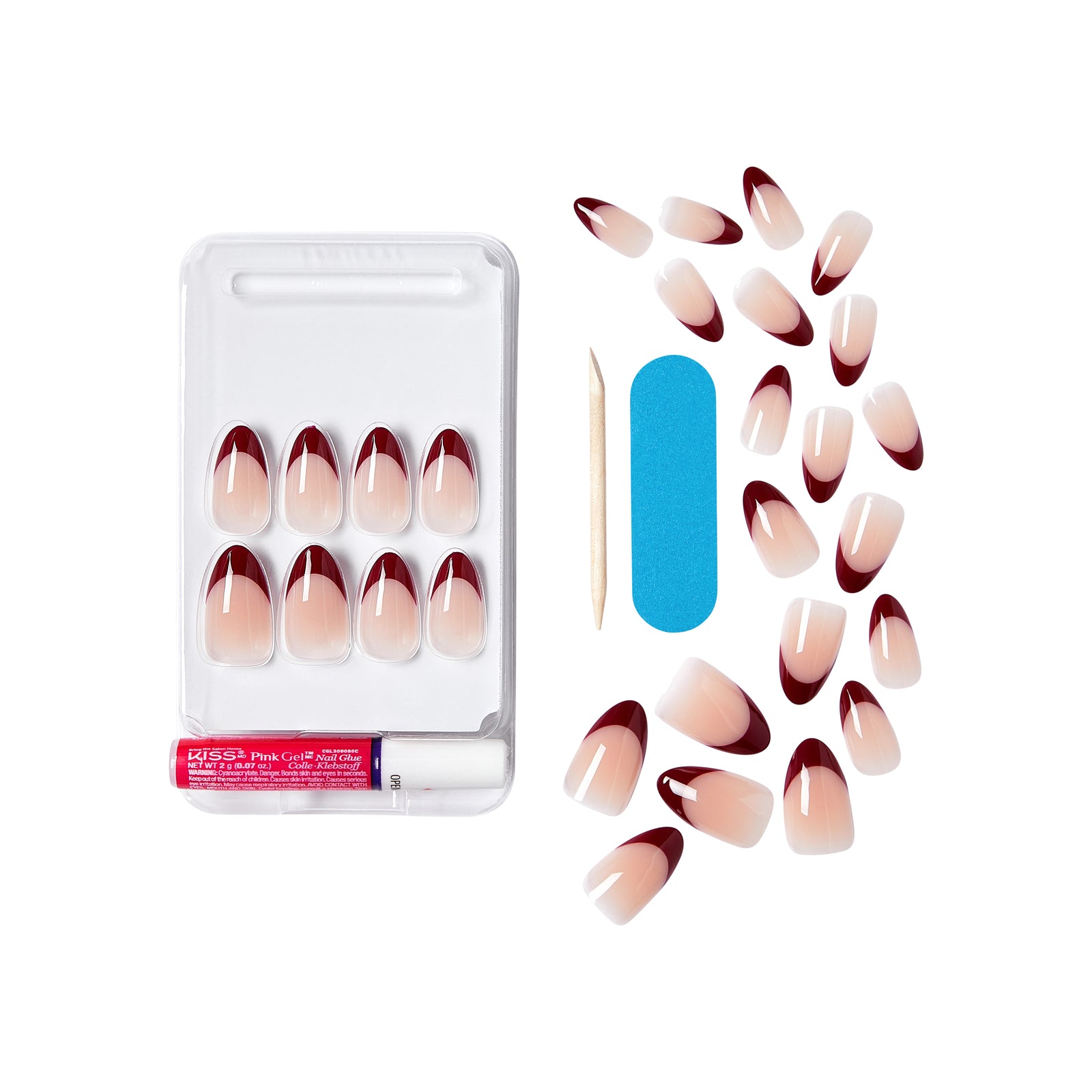 Kiss Salon Acrylic French Color Catchy