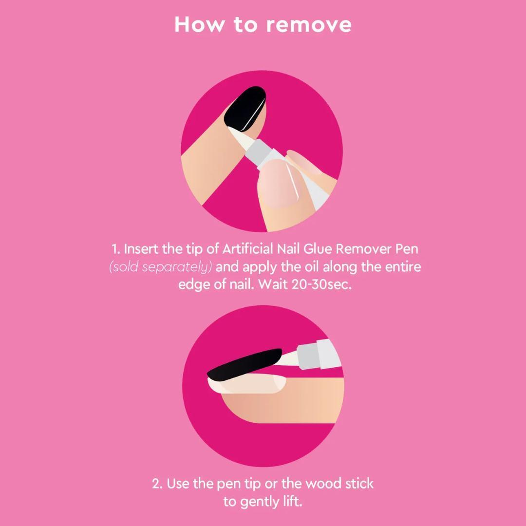 Le Mini Macaron Artificial Nail Glue Remover Pen