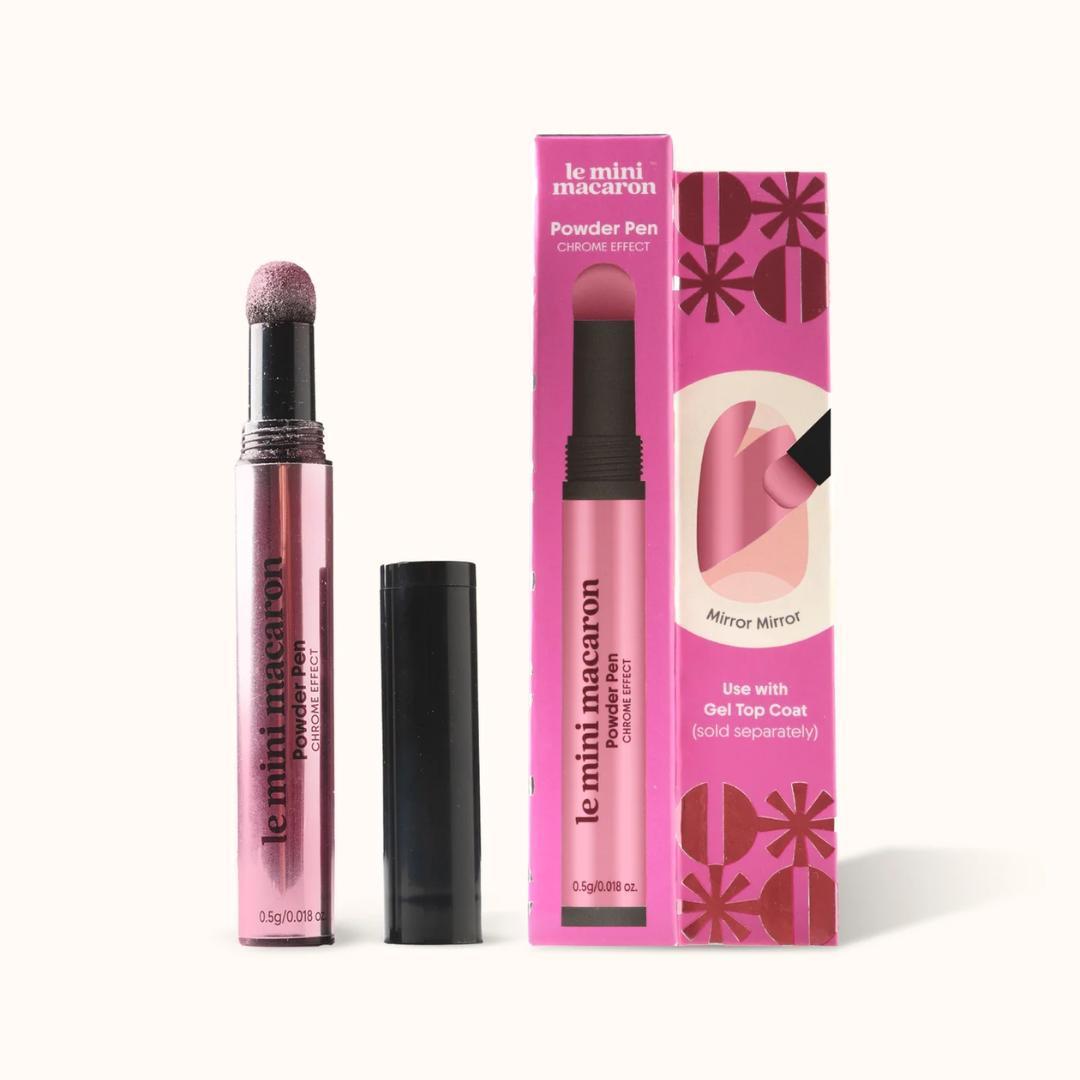 Le Mini Macaron Chrome Powder Pen Pink Revolution
