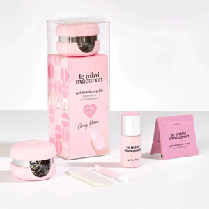 Le Mini Macaron Gel Manicure Set Fairy Floss