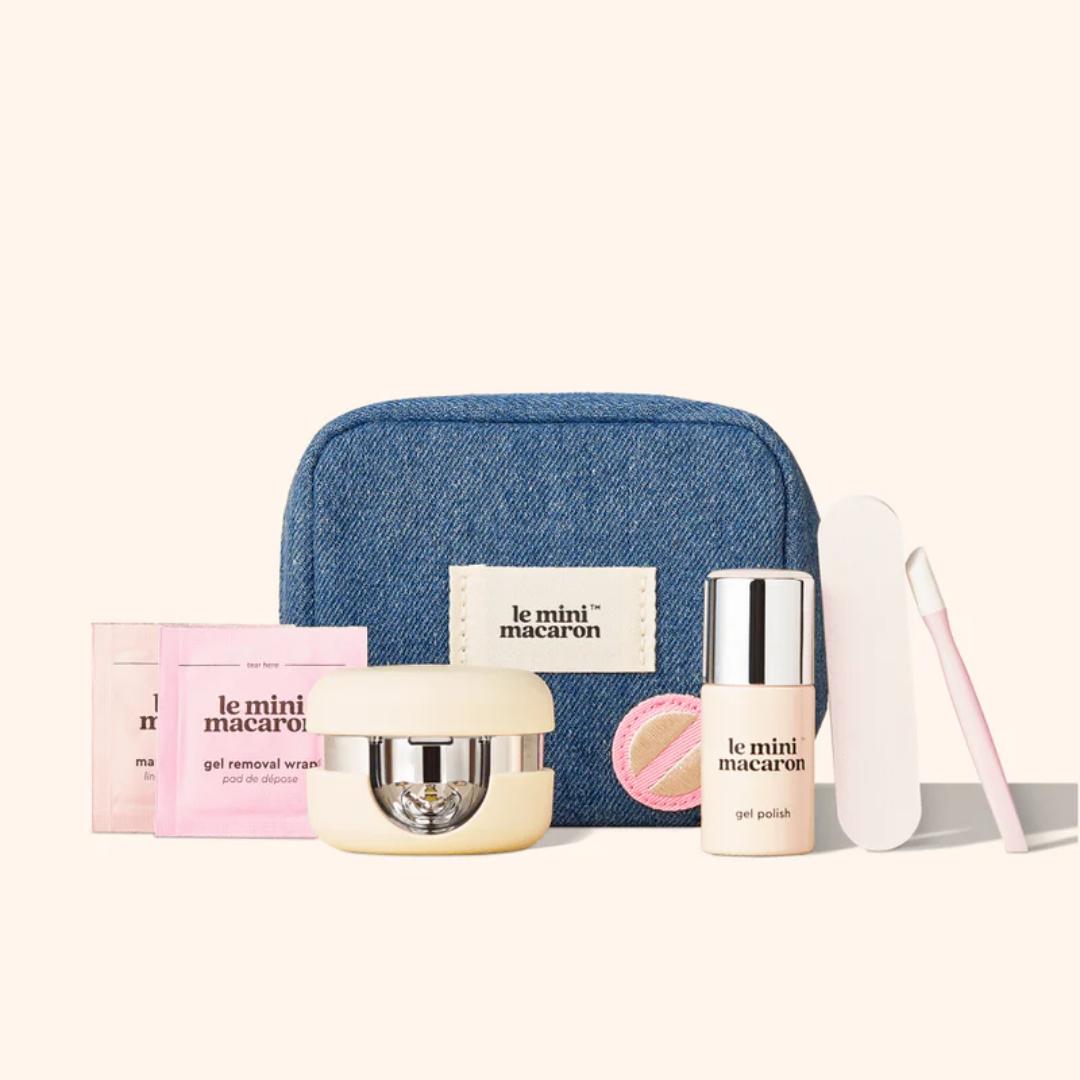 Le Mini Macaron Gel Manicure Set Travel Kit