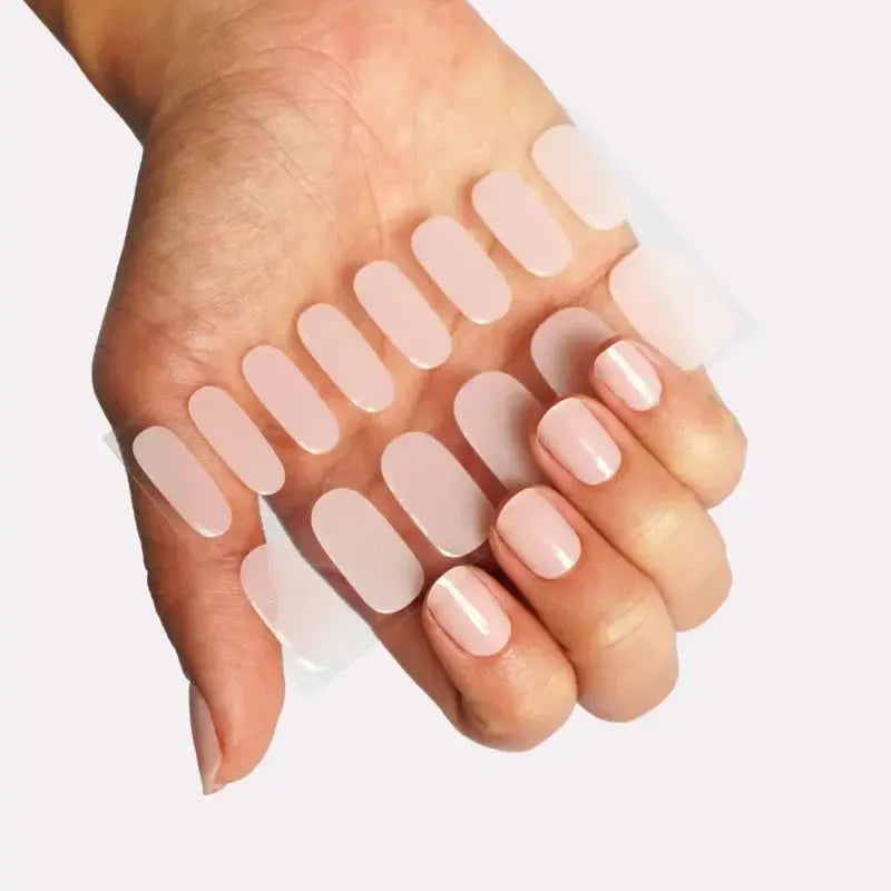 Le Mini Macaron Gel Nail Strips Blush