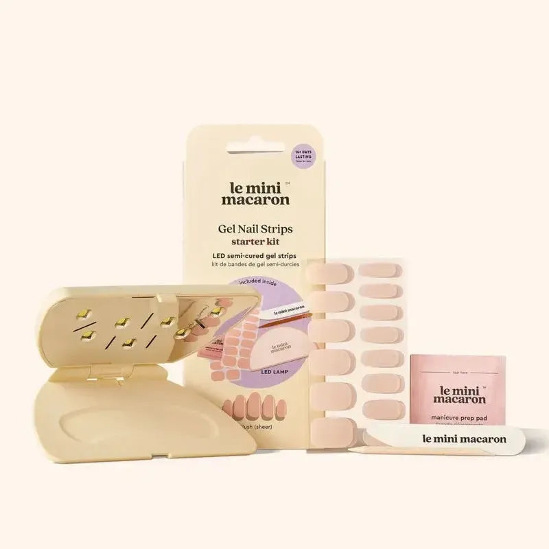 Le Mini Macaron Gel Nail Strips Blush