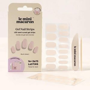 Le Mini Macaron Gel Nail Strips Blush