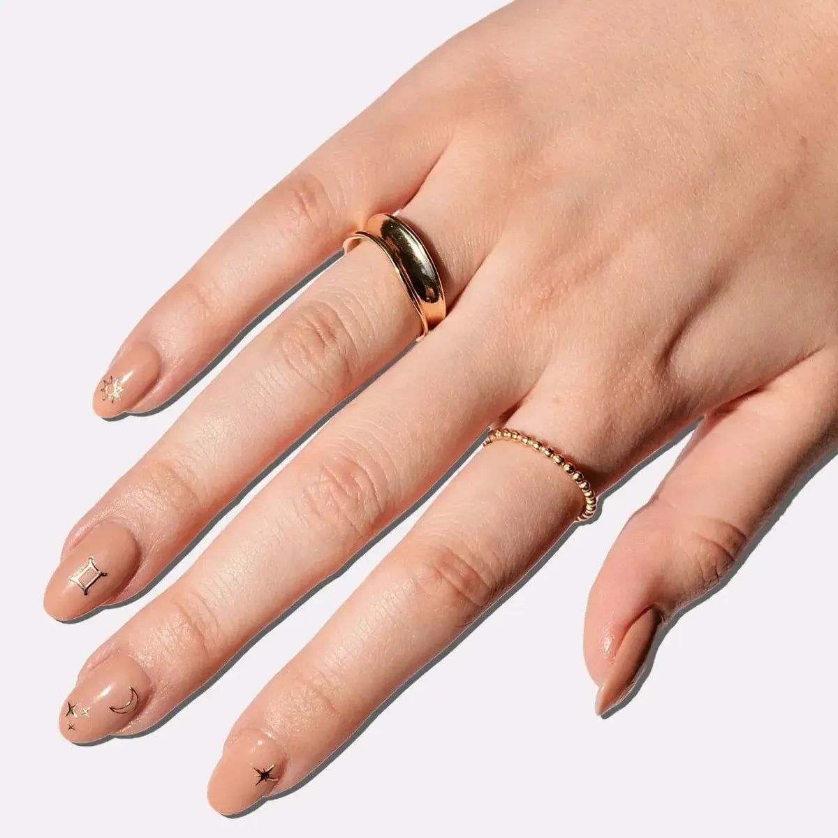 Le Mini Macaron Lucky Star Mini Nail Stickers