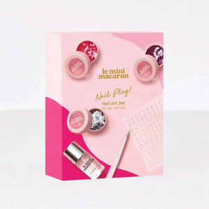 Le Mini Macaron Nail Play Art Set