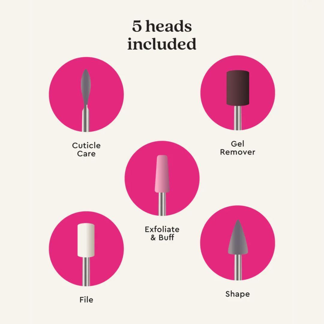 Le Mini Macaron Replacement Kit For E-File Nail Drill