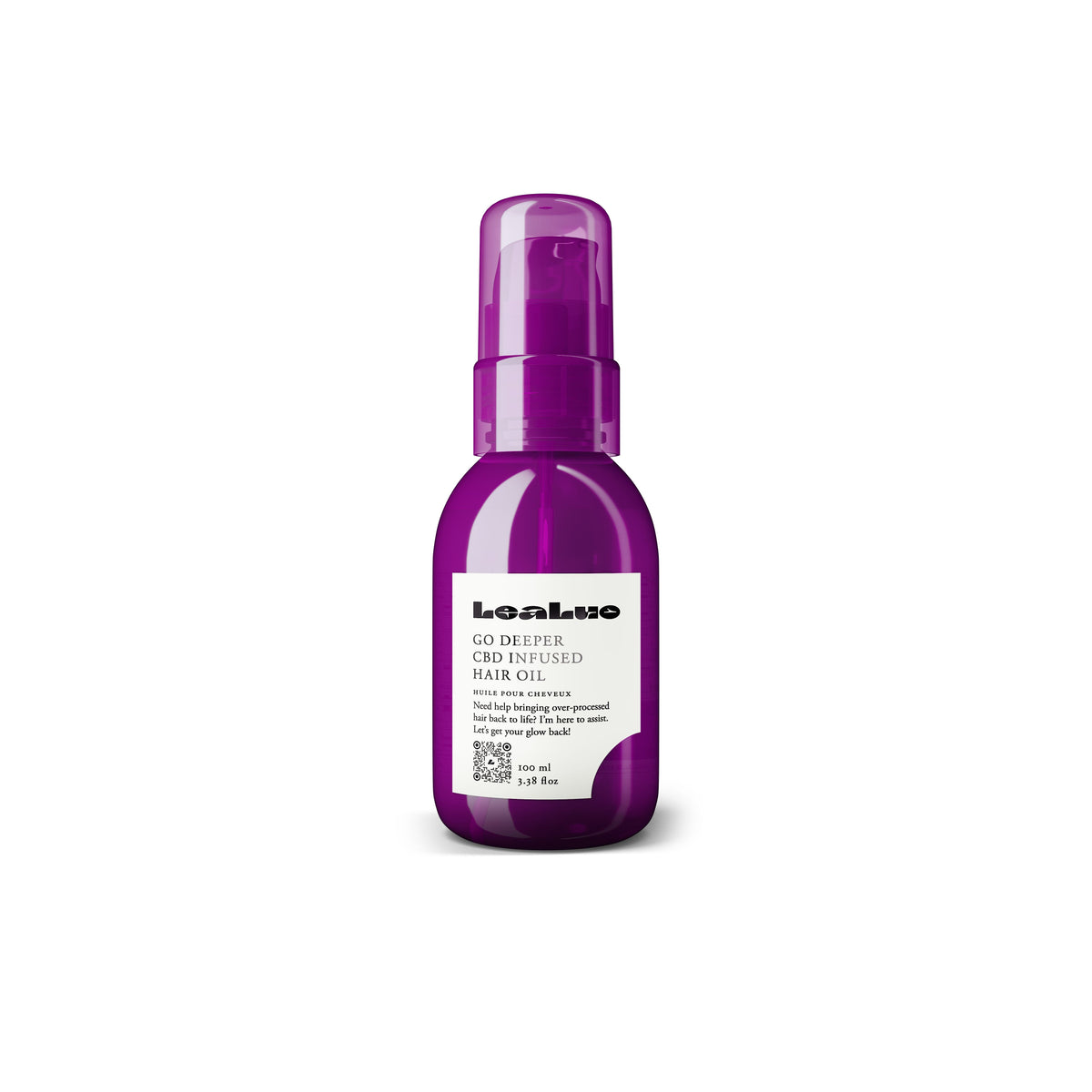 LeaLuo Go Deeper CBD Hair Oil 100ml