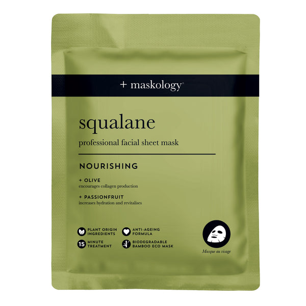 +Maskology Squalane Sheet Mask
