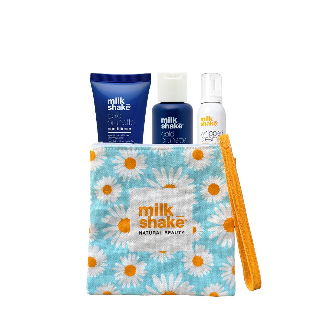 Milk Shake Cold Brunette Trio Mini Pouch Gjafasett