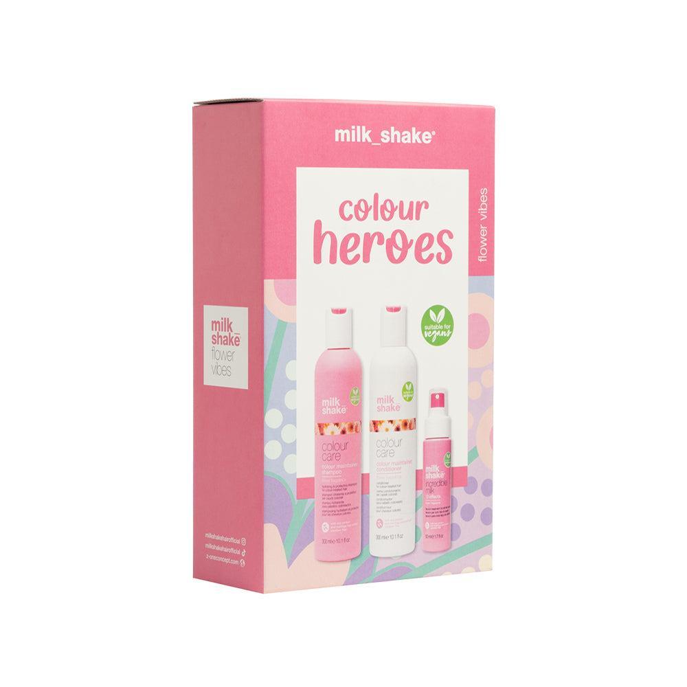 Milk Shake Colour Heroes Flower Power Gjafasett