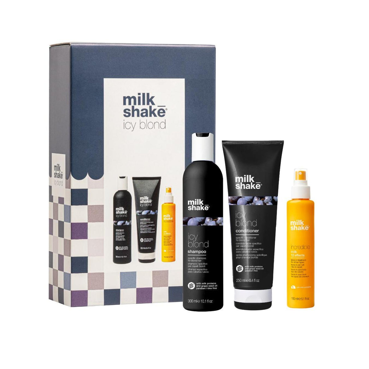 Milk Shake Icy Blonde Trio Gjafasett