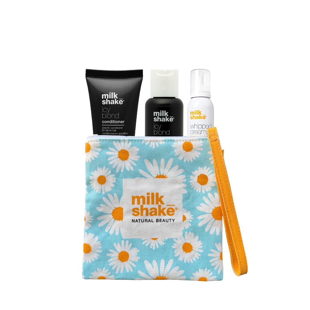 Milk Shake Icy Blonde Trio Mini Pouch Gjafasett