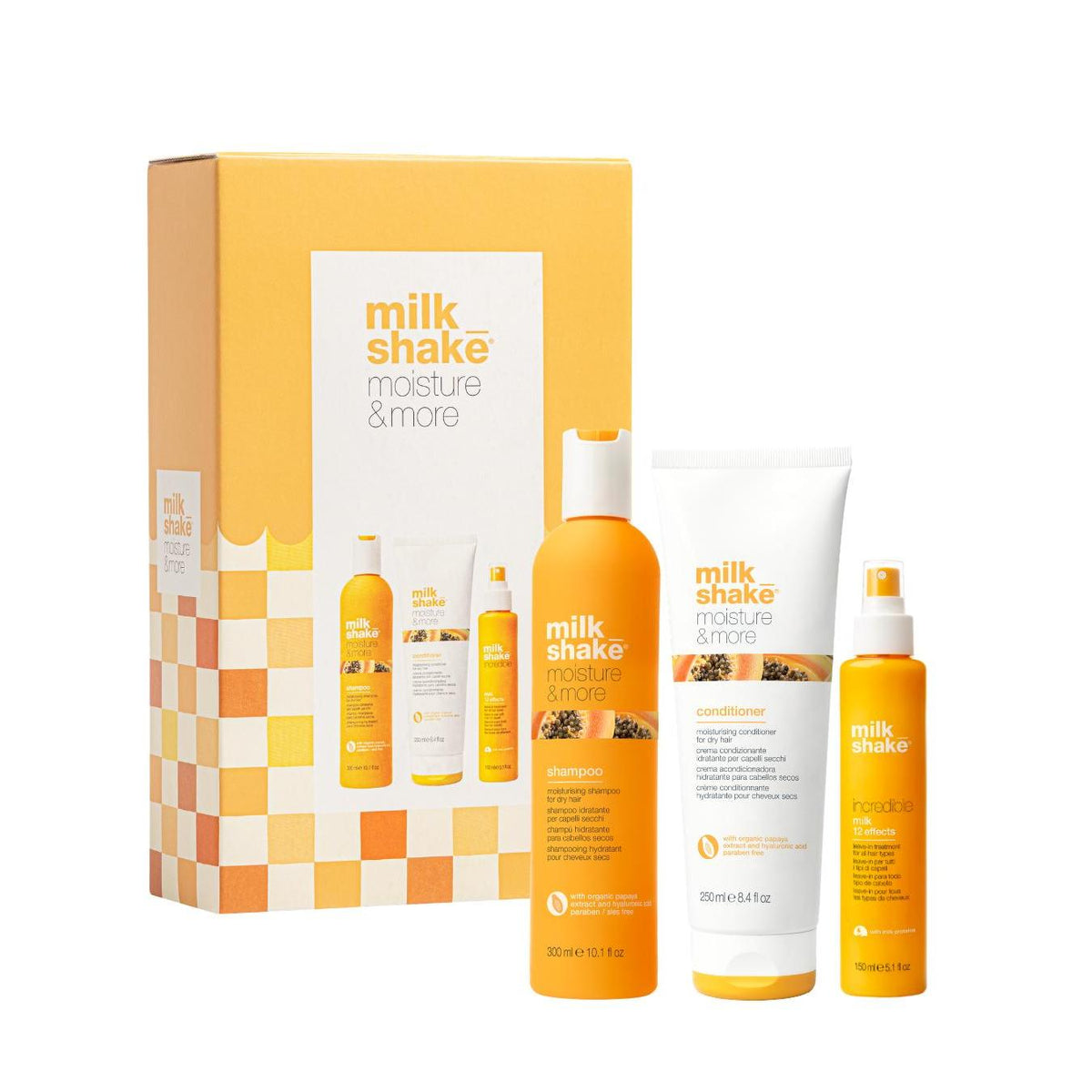 Milk Shake Moisture & More Trio Gjafasett
