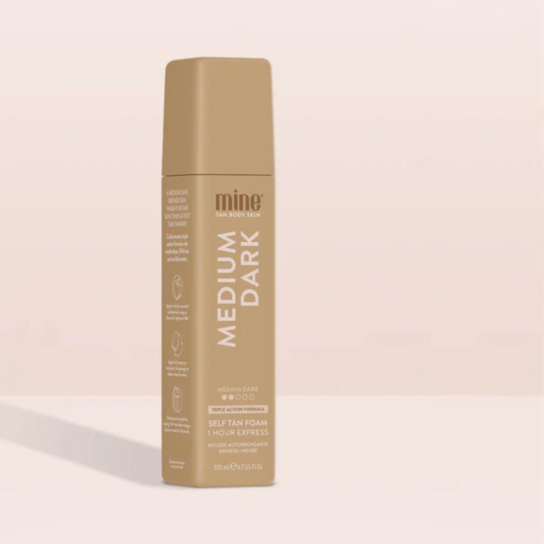 Minetan Medium Dark Self Tan Foam 200ml
