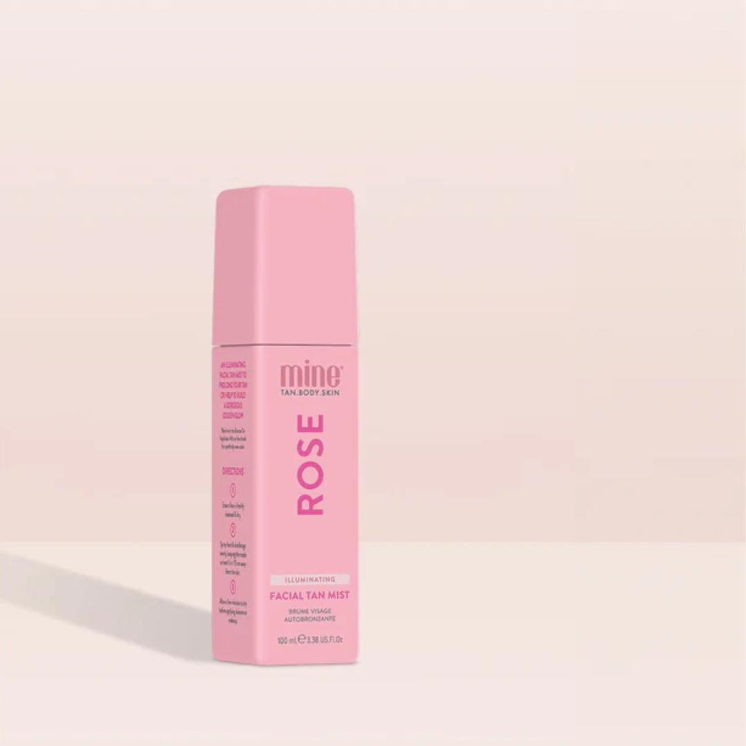 Minetan Rose Water Illuminating Facial Tan Mist 100ml