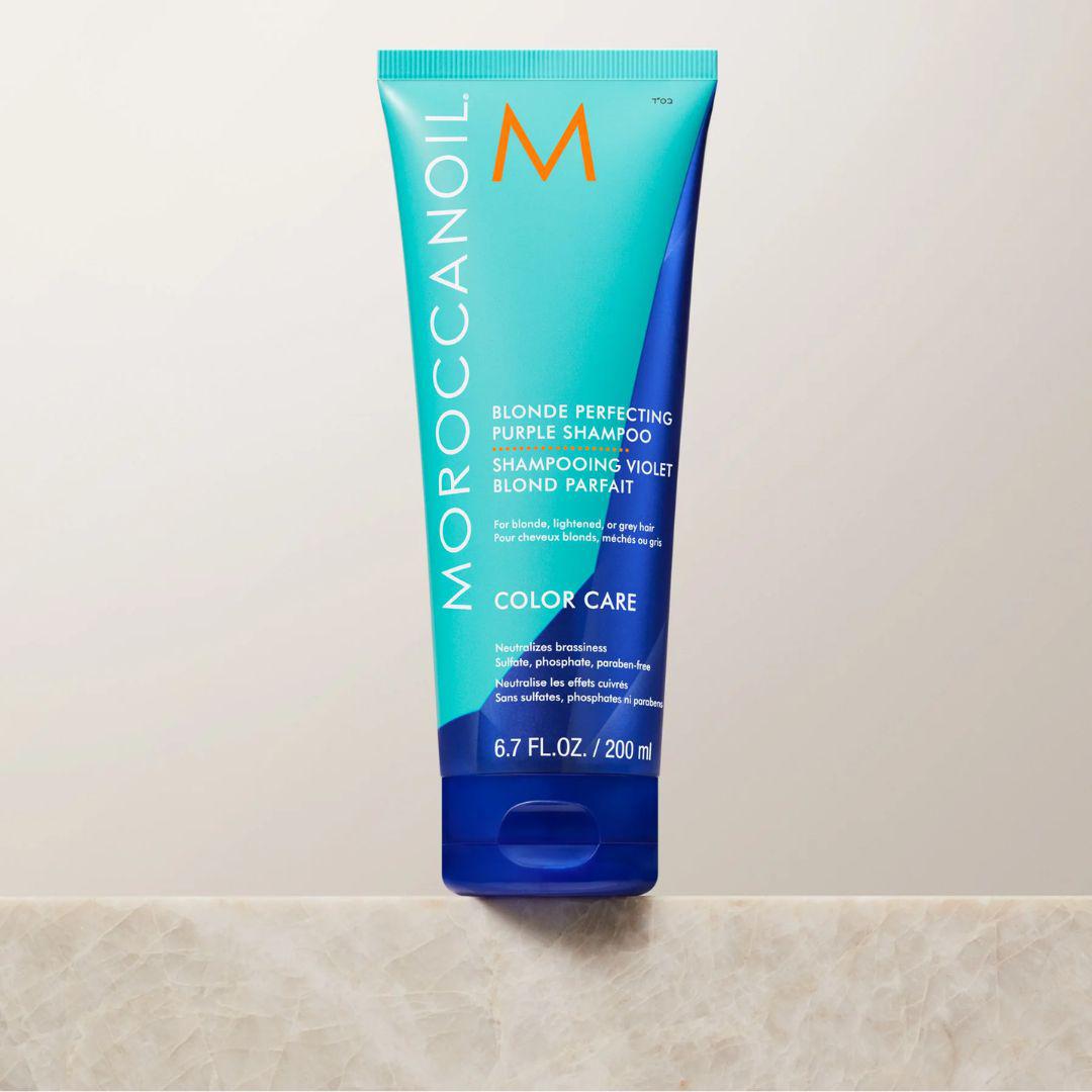 Moroccanoil Blonde Perfecting Purple Sjampó