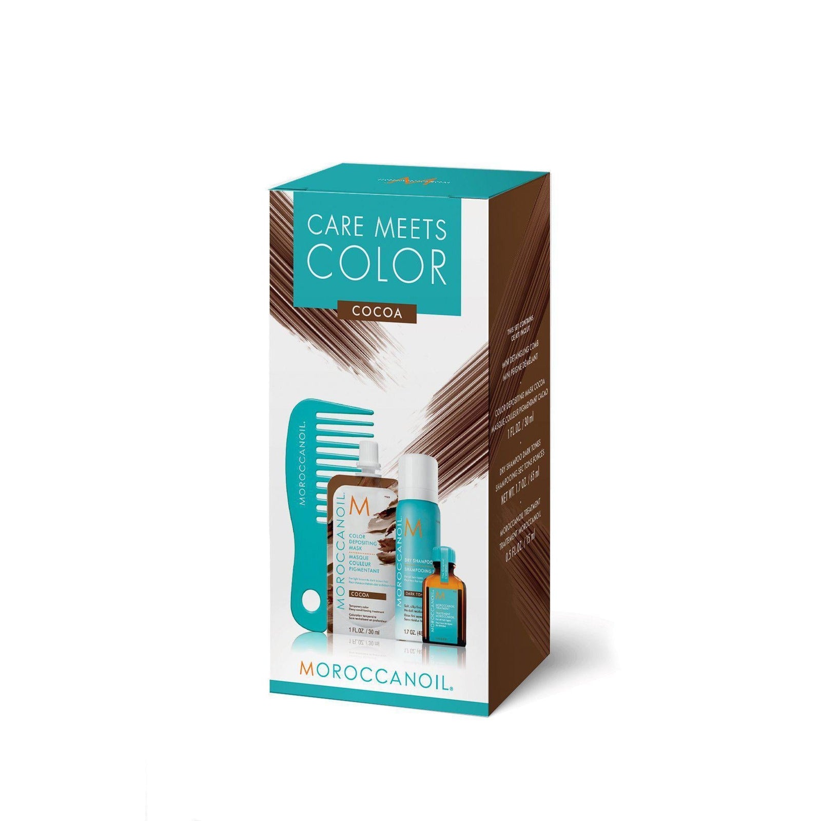 Moroccanoil Care Meets Color Cocoa Gjafasett