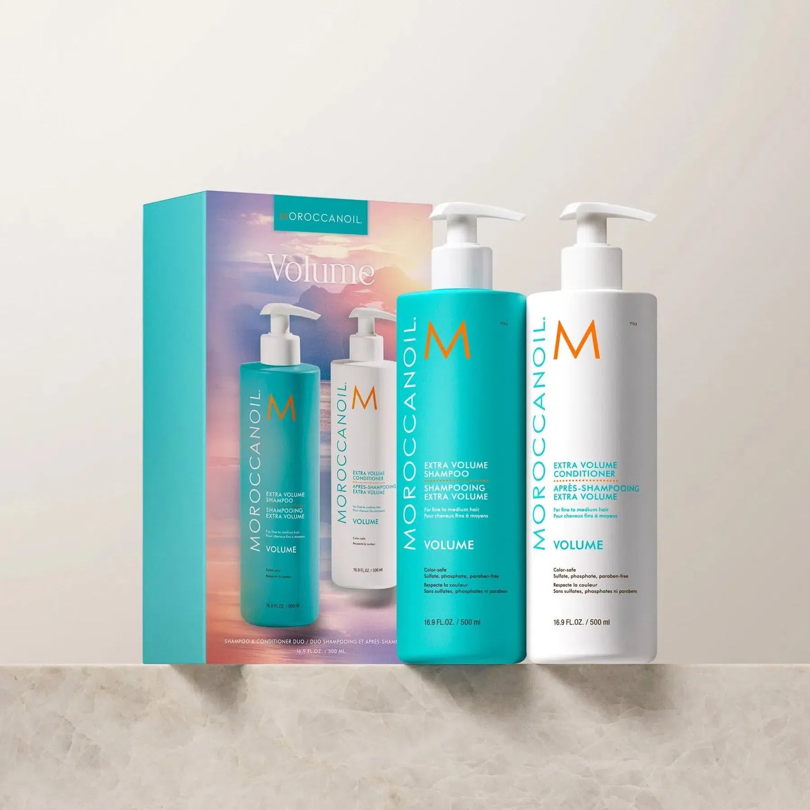 Moroccanoil Extra Volume Duo 500ml Gjafasett