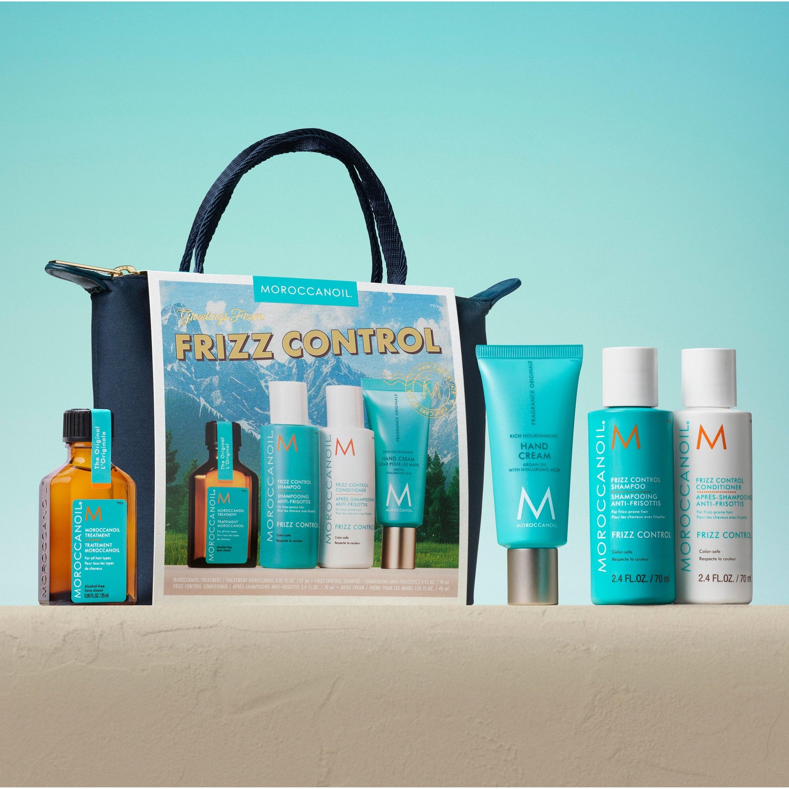 Moroccanoil Frizz Control Mini Travel Gjafasett