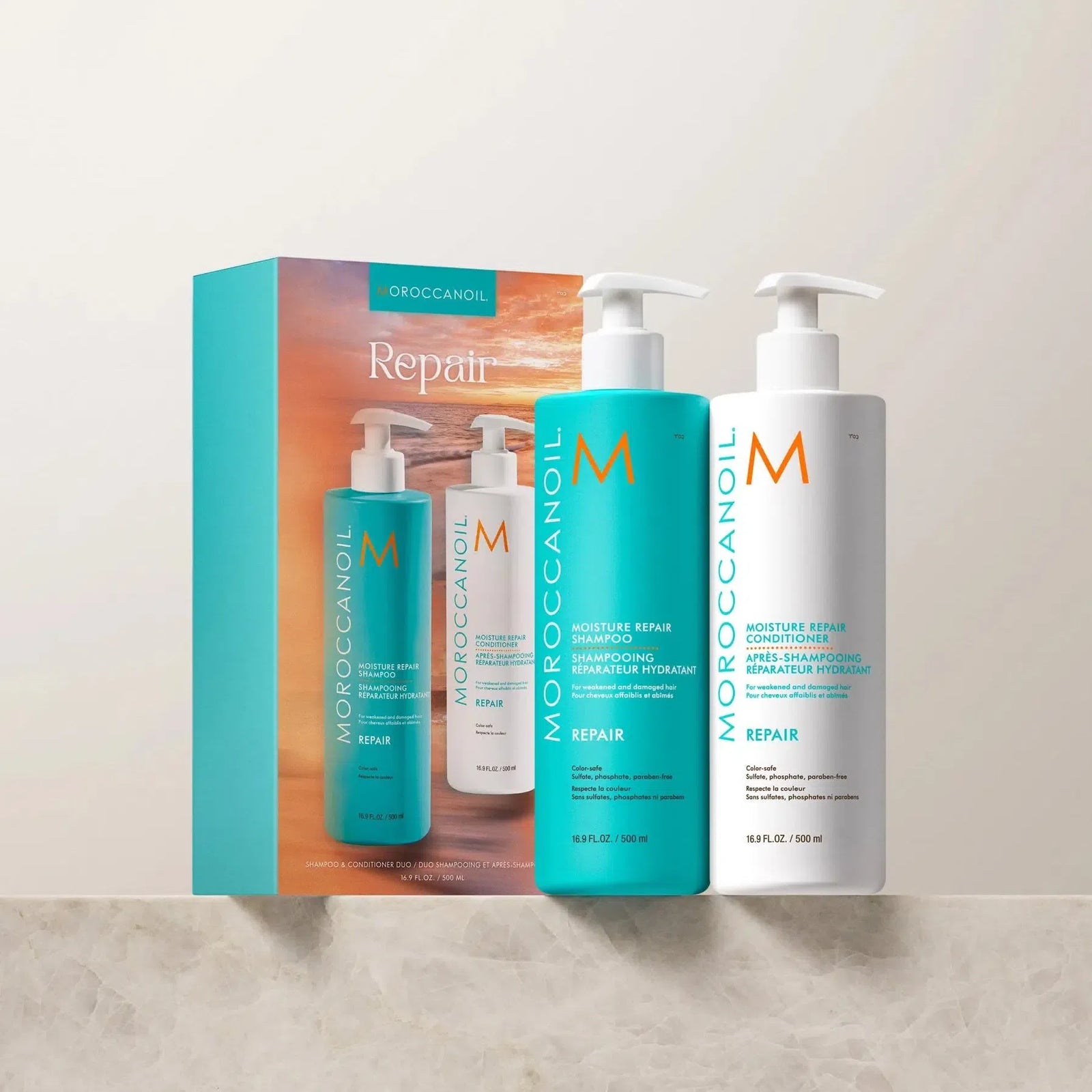 Moroccanoil Repair Duo 500ml Gjafasett