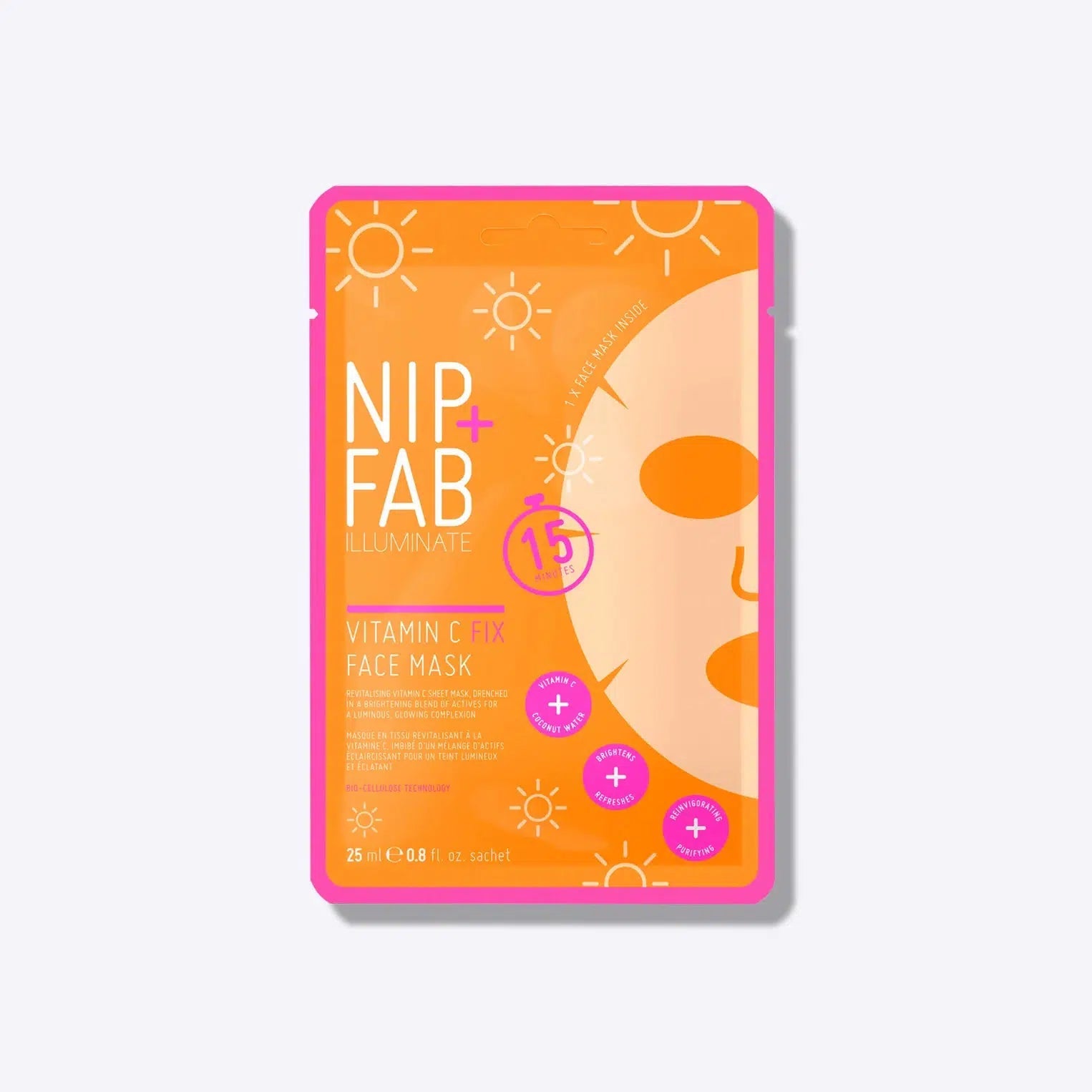 Nip + Fab Vitamin C Sheet Mask 25ml