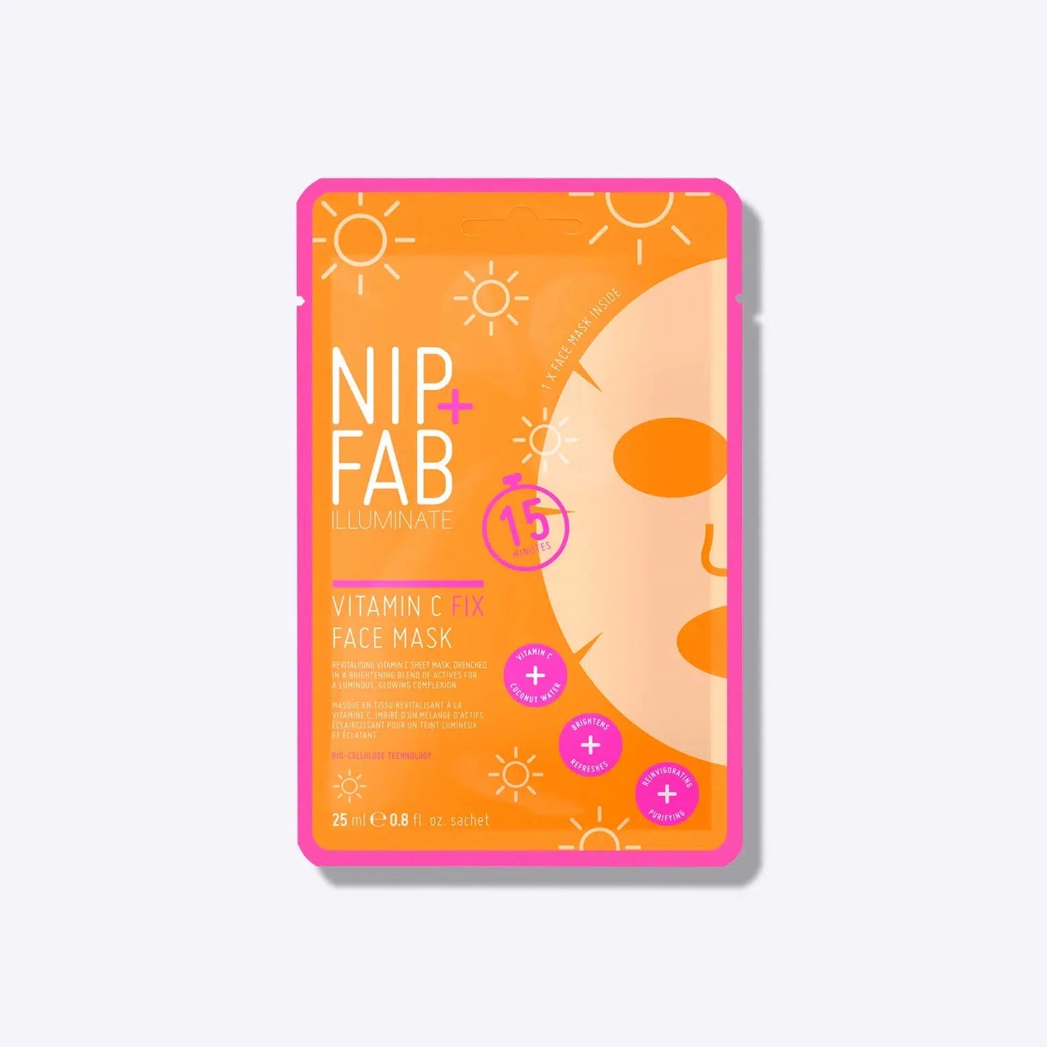 NIP + FAB Vitamin C Sheet mask 25ml