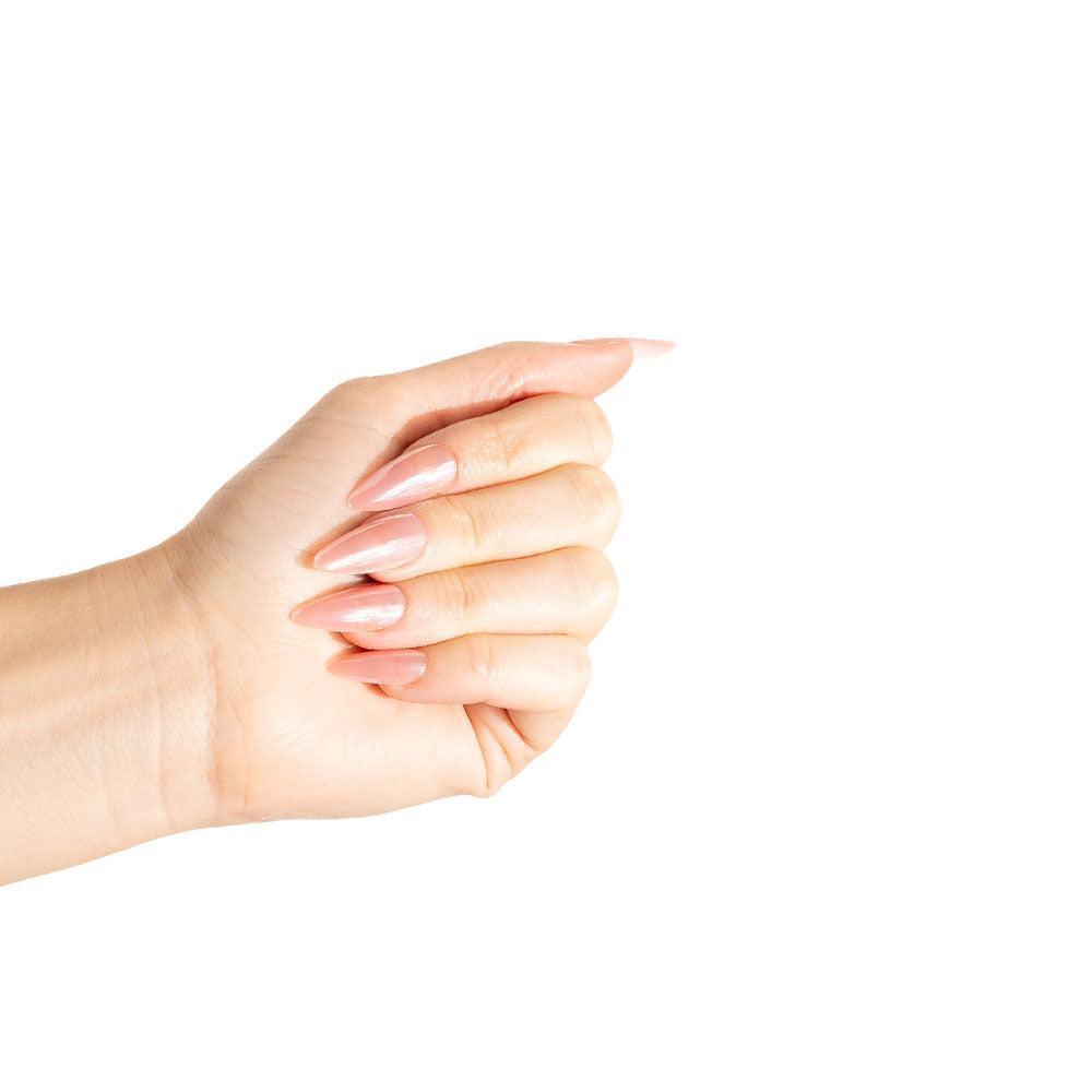 Nail Hq Almond Strawberry Glaze