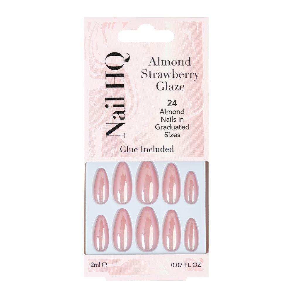 Nail Hq Almond Strawberry Glaze