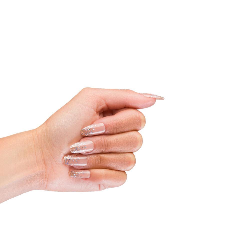 Nail Hq Coffin Moonlight Ombre