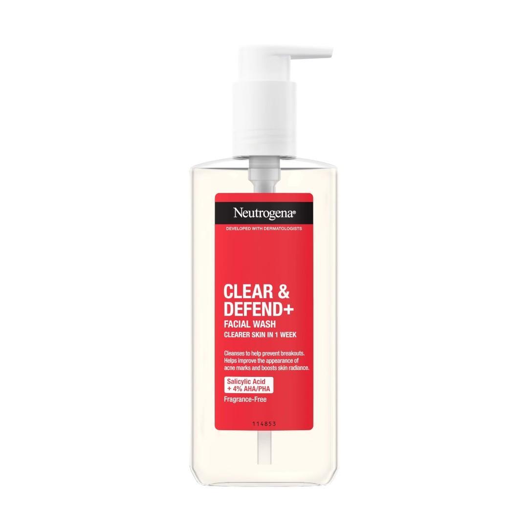 Neutrogena Clear+Defend Facial Wash 200ml