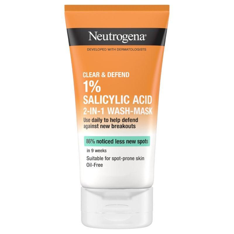 Neutrogena Clear+Defend Wash Mask 150ml
