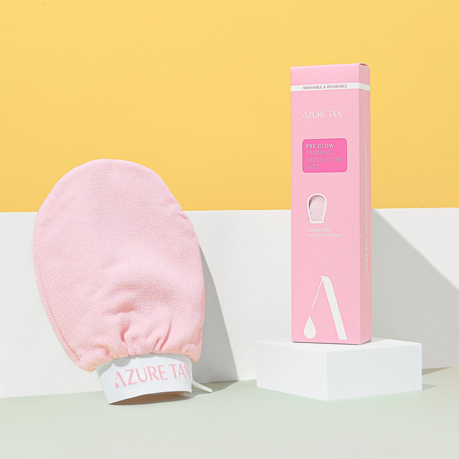 POS - Azure Tan Pre Glow Tan Exfoliator Mitt