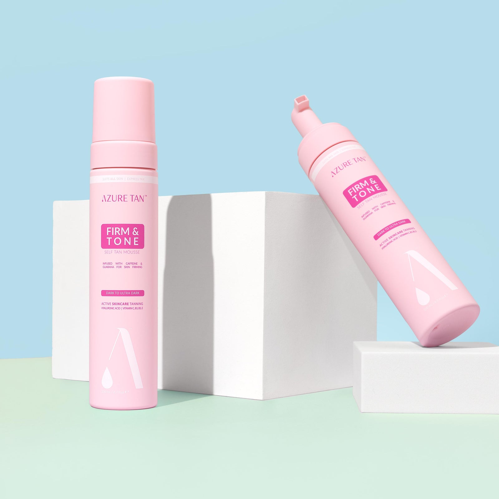 POS - Azure Tan Self Tan Mousse Firm & Tone 200ml