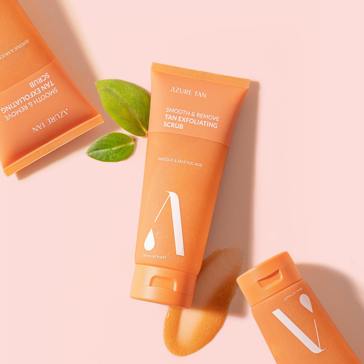 POS - Azure Tan Smooth & Remove Tan Exfoliating Scrub 200ml