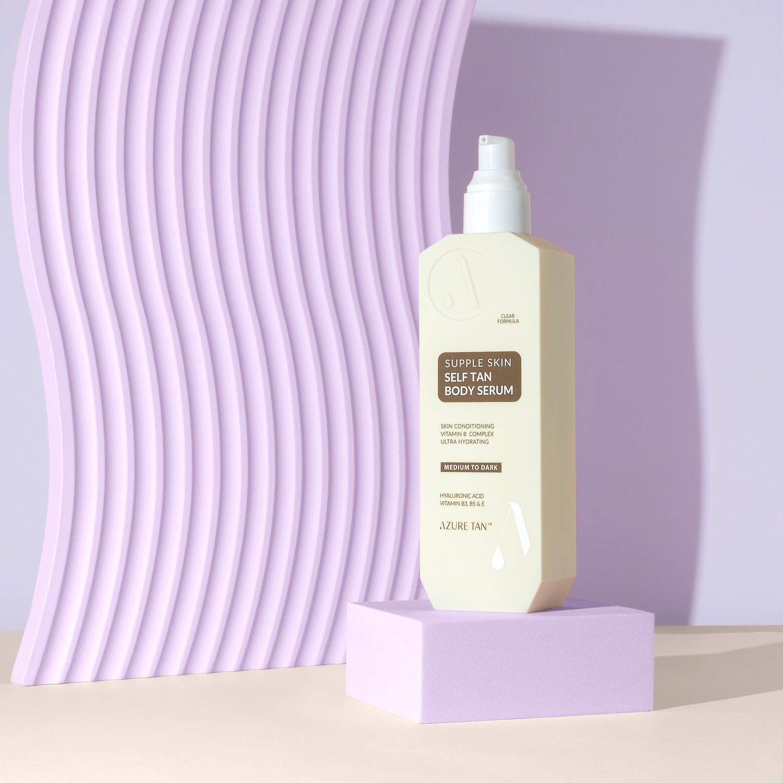 POS - Azure Tan Tanning Serum Medium Dark 200ml