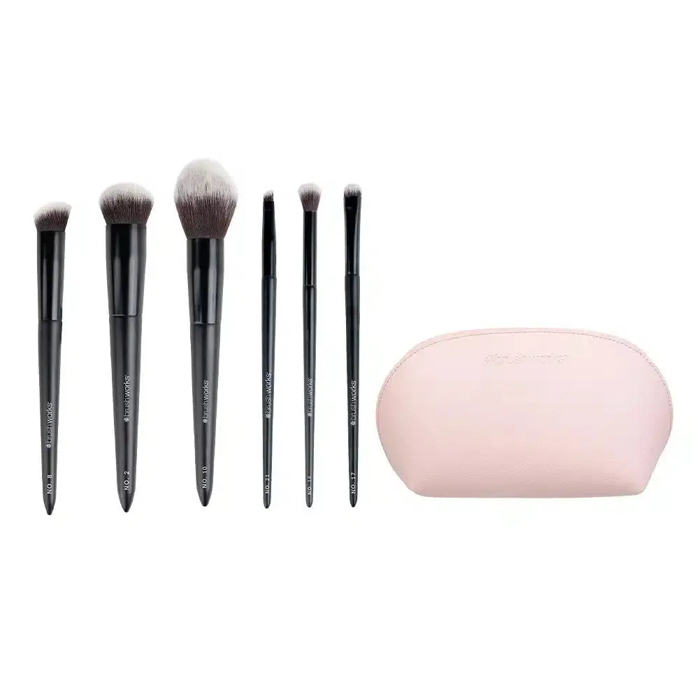 POS - Brush Works Essentials Makeup Brush Gjafasett