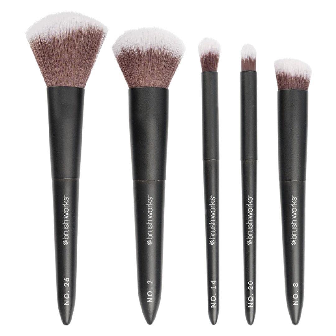 POS - Brush Works On The Go Travel Makeup Brush Set