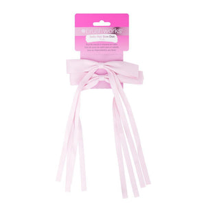 POS - Brush Works Satin Pink Hair Bow Duo