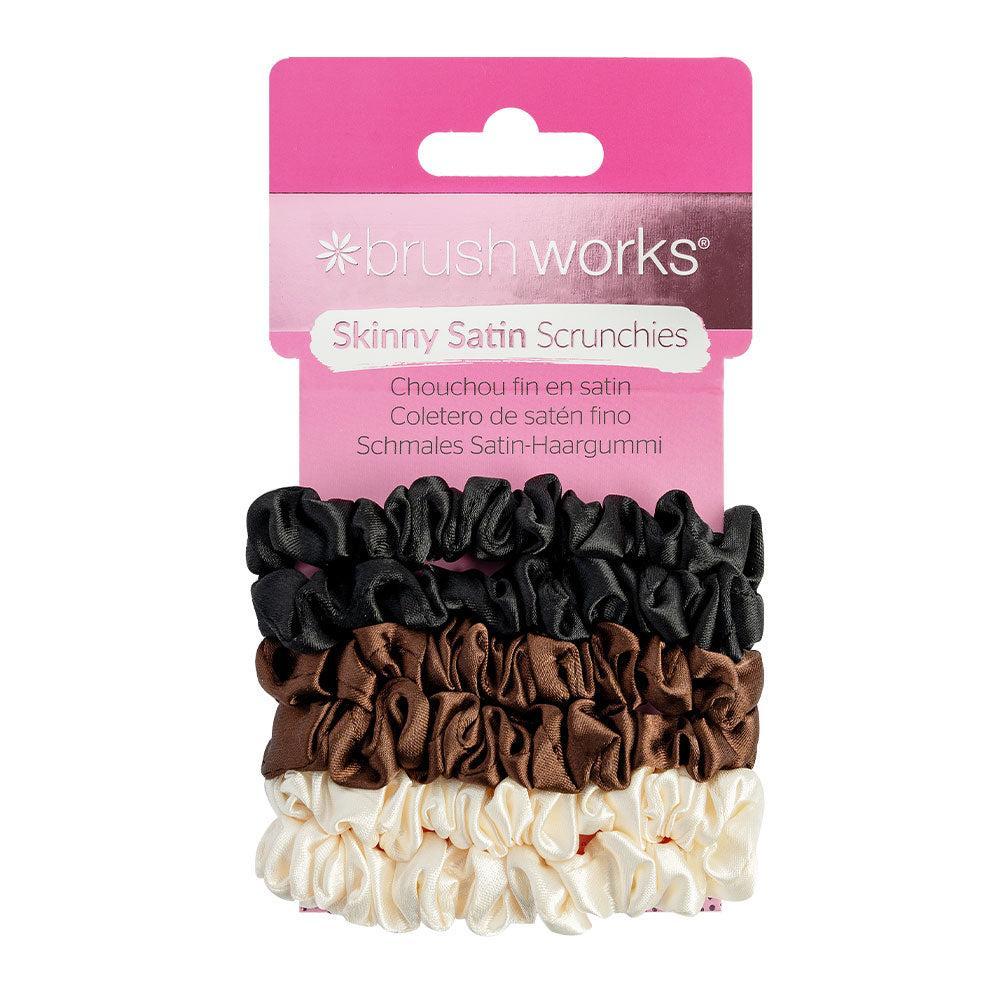 POS - Brush Works Skinny Satin Scrunchies