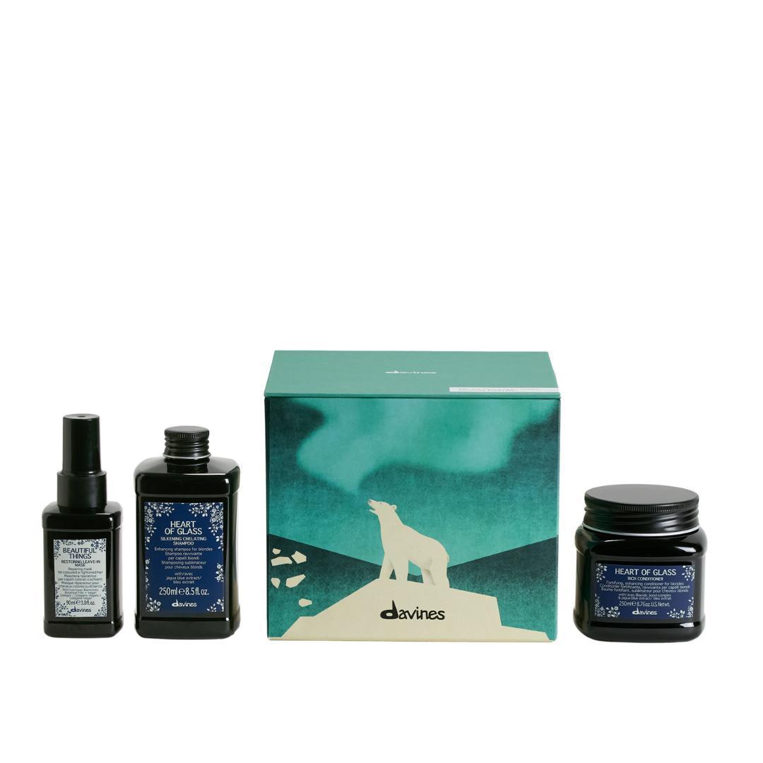 POS - Davines Heart Of Glass Gjafasett